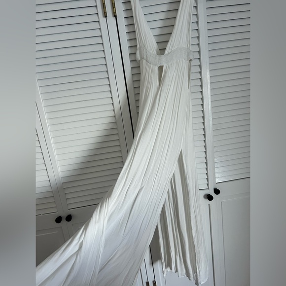 Indah Anjeli Empire Maxi Dress - opal white - XS - Picture 4 of 7